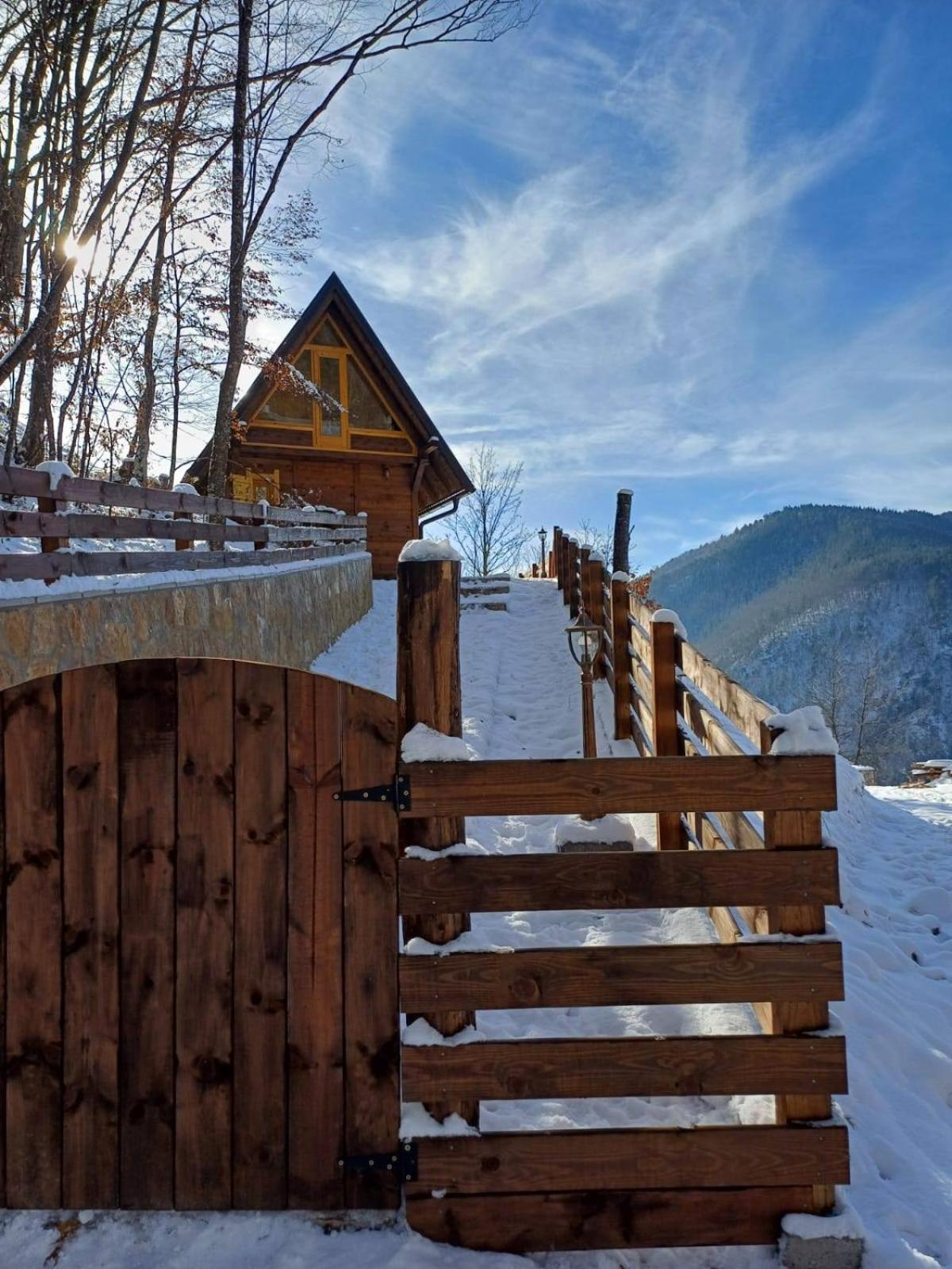 Drvene Kuce Suska - Wooden Houses Suska Zaovine Zewnętrze zdjęcie