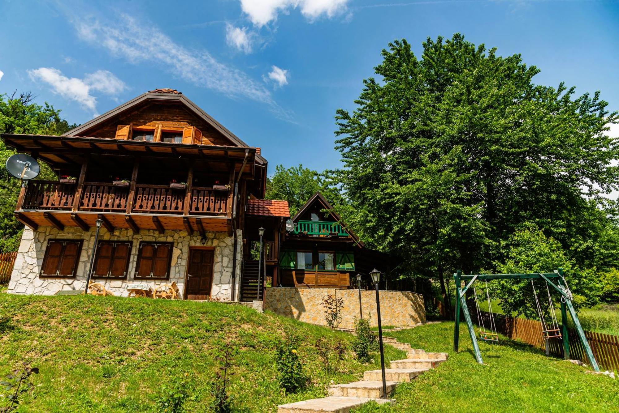Drvene Kuce Suska - Wooden Houses Suska Zaovine Zewnętrze zdjęcie